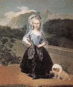 Francisco Goya Maria Teresa de Borbon y Vallabriga Spain oil painting artist